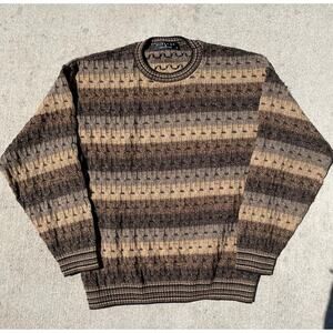 Vintage Protege Collection Sweater Large Knit Crewneck 90s